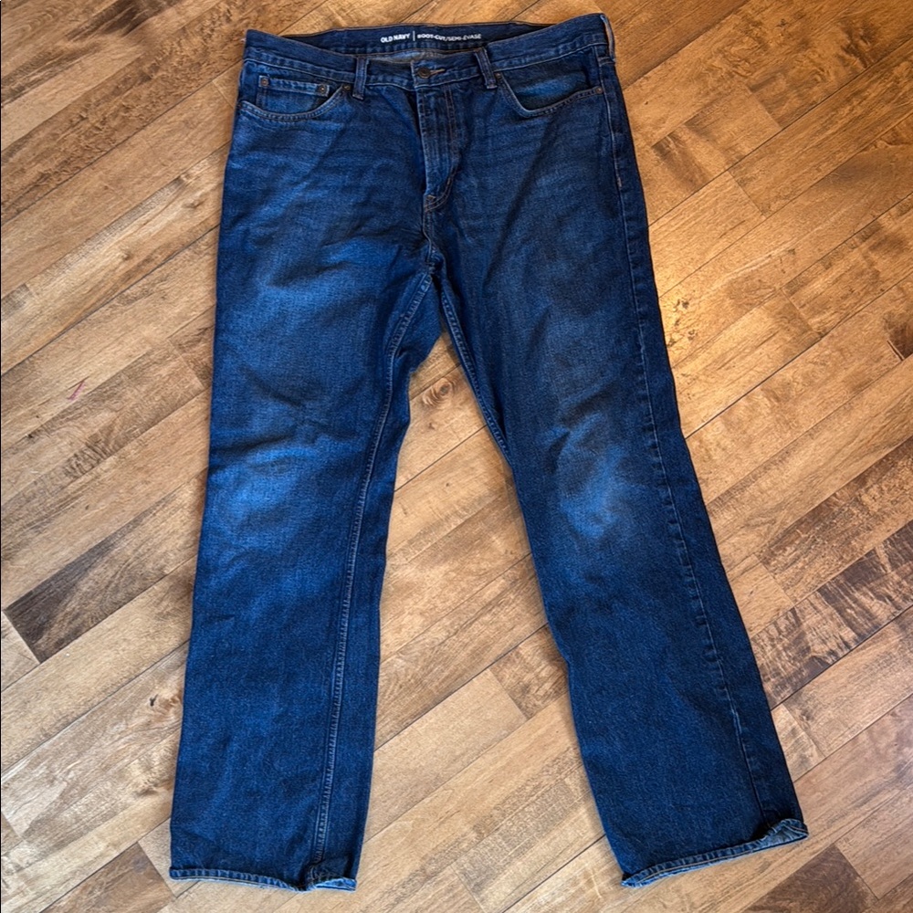 Old Navy Blue Bootcut Jeans-like new